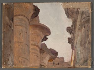 Capitel de templo. De uma viagem ao Egito de Jan Ciągliński