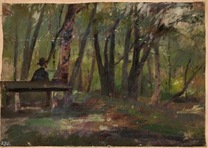 São Petersburgo - parque na Ilha de Pedro de Jan Ciągliński