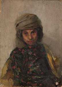 Retrato de uma mulher judia. De uma viagem à Crimeia de Jan Ciągliński