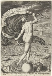 Fortuna (Fortuna) de Jan Collaert (II)