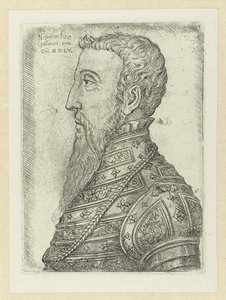 Retrato de Henrique II
Henricus Rex Gallorum (título sobre o objecto)