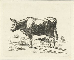 Vaca em pé de Jan Dasveldt