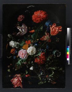 Flores em um vaso de vidro, c.1660