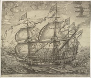 O Navio de Guerra Trekroner de Jan Diricks van Campen