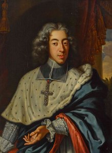 Clemens August da Baviera (1700-1761), Arcebispo-Eleitor de Colónia - Jan Frans van Douven (1656-1727). Óleo sobre tela Dimensão : 96,5x71,5 cm Coleção Privada