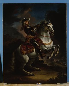 Eleitor Johann Wilhelm de Palatinate-Neuburg on Horseback de Jan Frans van Douven