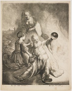 Ló e Suas Filhas, 1631 de Jan Georg van Vliet