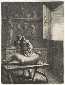 Escultor Ocupações (título da série) de Jan Gillisz. van Vliet