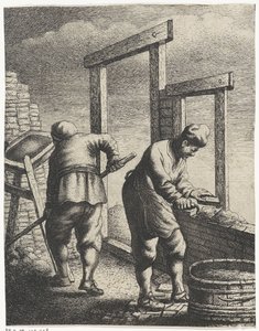 Tijolos
Profissões (título da série) de Jan Gillisz. van Vliet