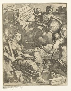 Alegoria da história da igreja e do mundo
História da Igreja e do mundo, descrição antiga da terra de uyt d