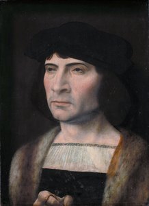 Retrato de um homem de Jan Gossaert