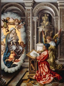 São Lucas a pintar a Virgem de Jan Gossaert