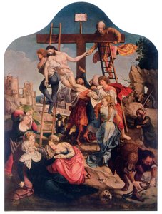 A Descida da Cruz, c1520 de Jan Gossaert