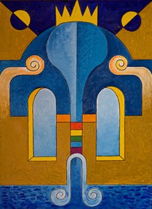 A Noiva, 2006 (óleo sobre madeira) de Jan Groneberg