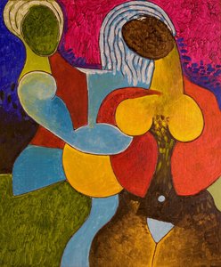 The Lover is a cold fish, 2007 (óleo sobre madeira)