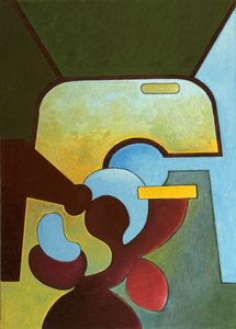 O naufrágio do velho Ford pertence às crianças, 2007 (óleo sobre tela) de Jan Groneberg