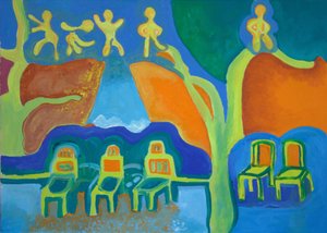 O inverno chegou, 2009 (óleo sobre tela) de Jan Groneberg