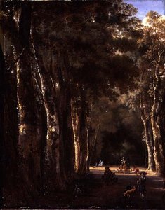 A Avenida (óleo sobre tela)