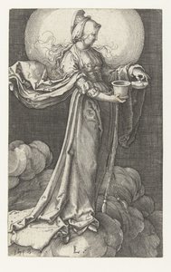 Maria Madalena caminhando de Jan Harmensz. Muller (manner of)