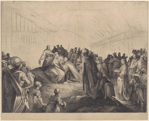 Adoração pelos reis de Jan Harmensz. Muller