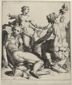Três deusas do arranjo de Jan Harmensz. Muller