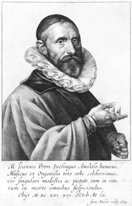 Retrato de Jan Pieterszoon Sweelinck, 1624