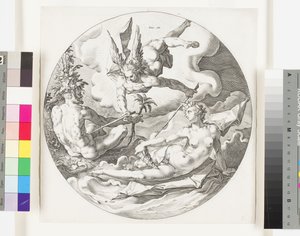 A criação da terra seca e dos mares, c.1589