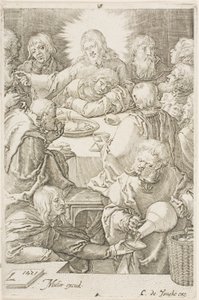 A última Ceia de Jan Harmensz. Muller