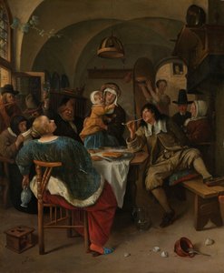 Cena familiar, 1660-79