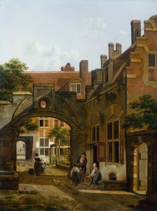 Pátio em Utrecht