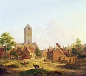 A, igreja, de, st. Jacobi, utrecht