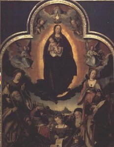 A Virgem Maria na Glória
