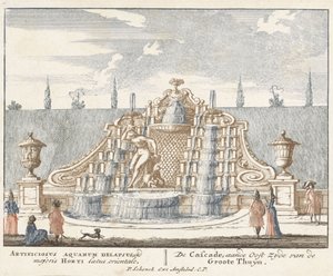 Fonte no jardim do Palácio Het Loo, 1694-97