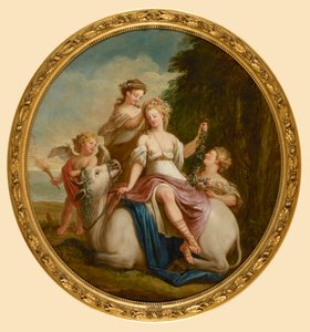 O Rapto de Europa, 1723. de Jan Jakob Spoede