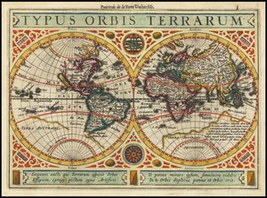 Mapa de 1631 - Typus Orbis Terrarum