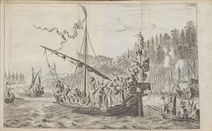 Stenka Razin De: Três viagens notáveis, 1675 de Jan Jansz. Struys