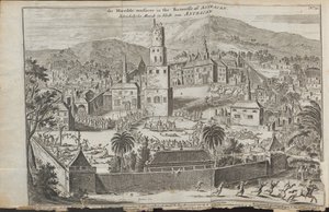 Os motins de Stepan Razins em Astrakhan De: Três viagens notáveis, 1675 de Jan Jansz. Struys