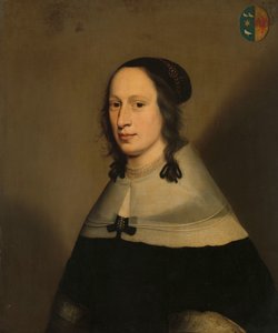 Retrato de Sophia van Overmeer, Esposa de Adriaen van Persijn de Jan Jansz. Westerbaen (I)