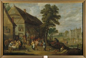 Uma vista de Rhenen, 1636