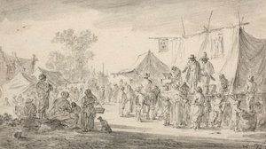 Feira do país, 1653 de Jan Josephsz van Goyen