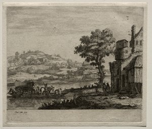 O ferryboat. de Jan Josephsz van Goyen