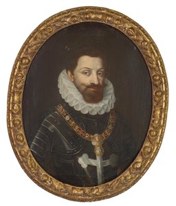 Retrato de Carlos Emanuel I 1562-1630, Duque de Saboia, depois de 1600. de Jan, Kraeck