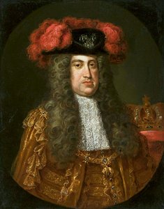 Retrato do imperador Carlos VI Habsburgo (1685-1740) com a Ordem do Tosão de Ouro