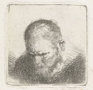 homem com barba de Jan Lievens (possibly)