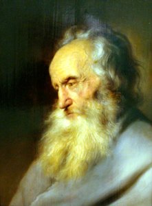Busto de um homem idoso de Jan Lievens