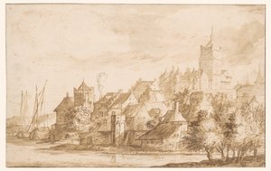 Vista de Kleve de Jan Lievens