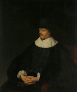 Retrato de Constantijn Huygens
Constantijn Huygens (1596-1687), Senhor de Zuylichem. Secretário do Stadtholder, Príncipe Frederik Hendrik, e Poeta
