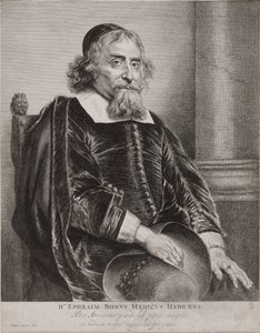 Retrato de Efraim Bom de Jan Lievens