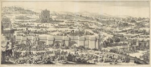 Construção do Templo de Salomão de Jan Luyken