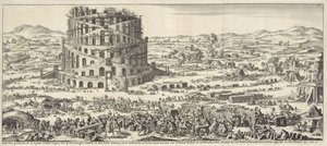 Construção da Torre de Babel de Jan Luyken